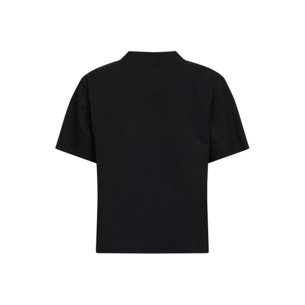 Balenciaga Women Black Balenciaga Sacré Cœur Medium Fit T-Shirt - Picture 2 of 2